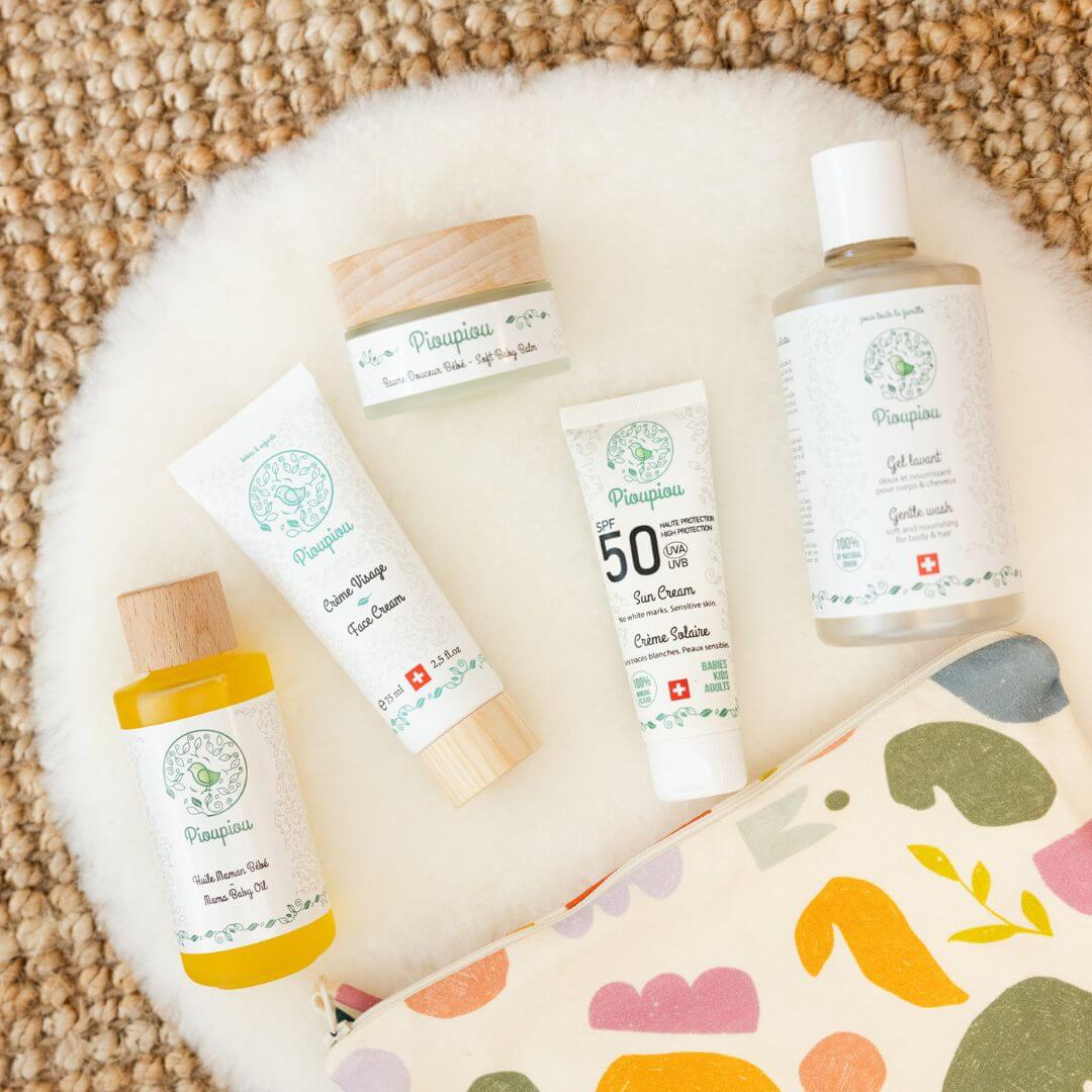 set bébé bain et soin naturel idée cadeau
