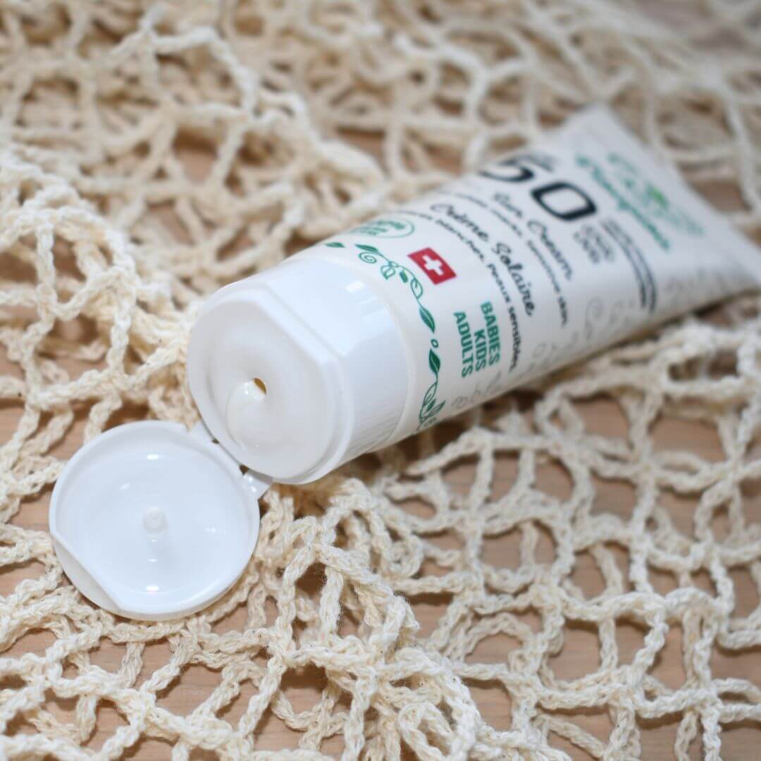 crème solaire bébé SPF50 minérale peau sensible protection