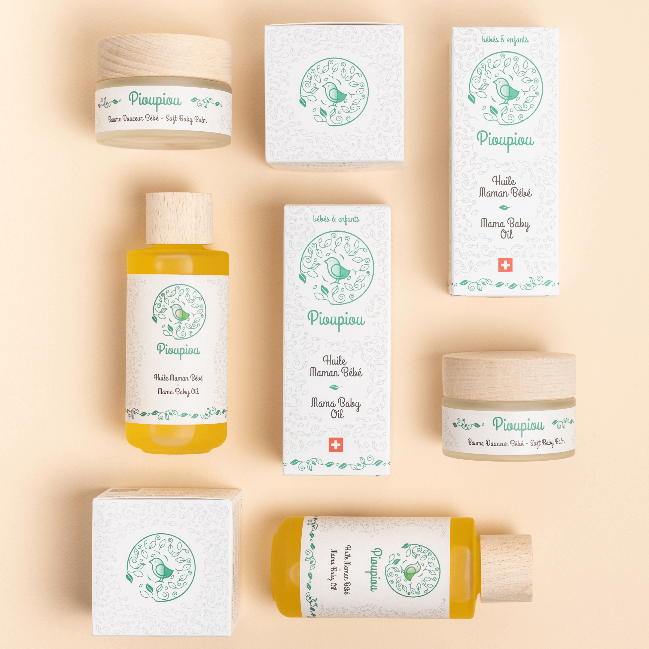 Pioupiou cosmetics, Pioupiou, Natural, Naturel, Bébé, Famille, Soins, tout-petits, skincare, bio, organic, grossesse, pregnancy, suisse, swissmade, little ones