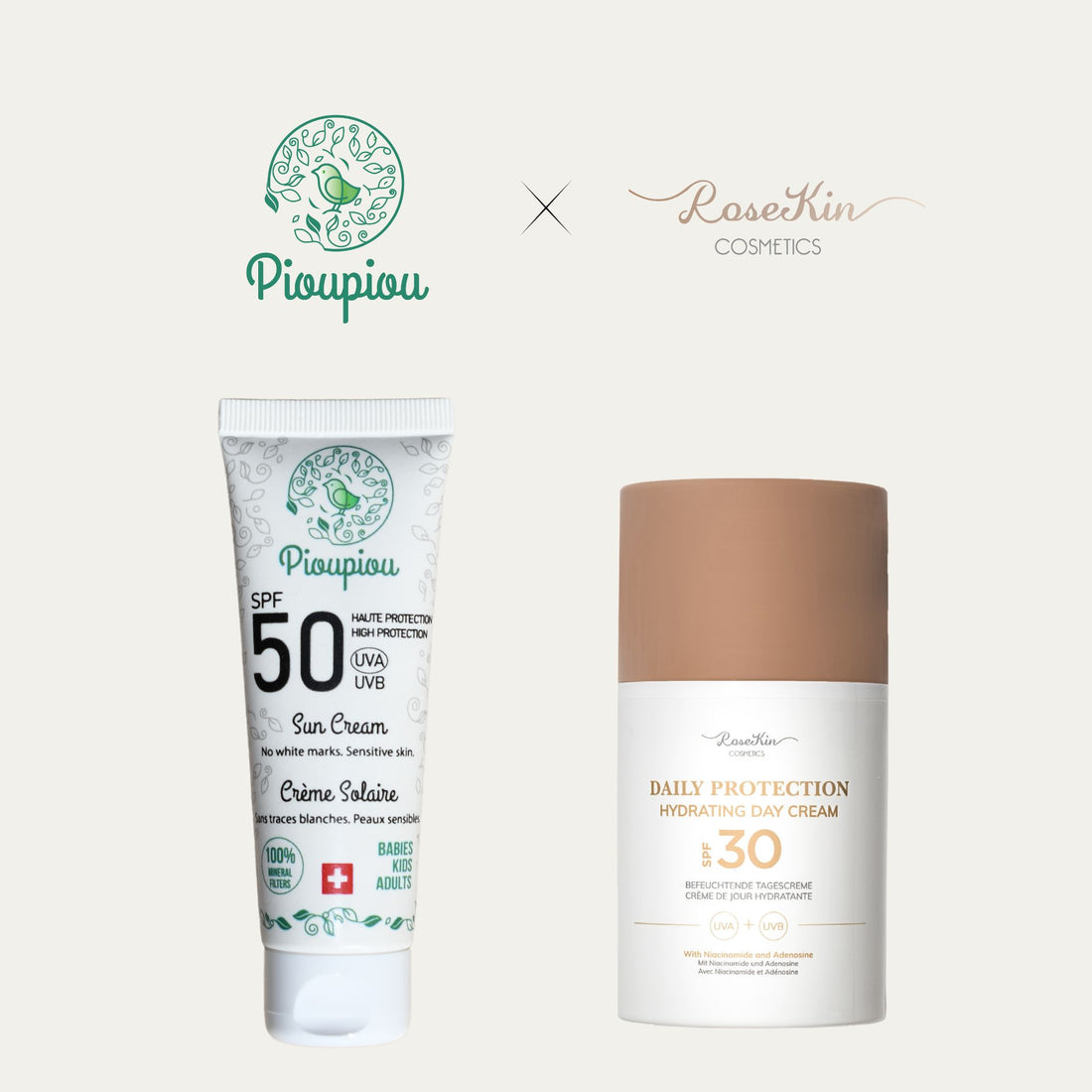 Pioupiou x RoseKin - Mama &amp; Mini Sunshine Duo