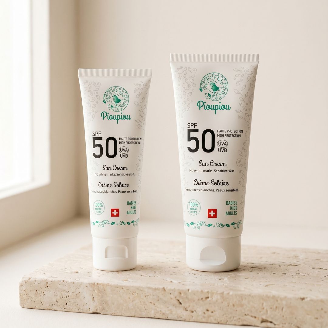 Crème Solaire SPF 50 Bébé &amp; Enfant | Minérale et Naturelle