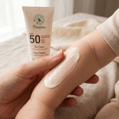 Crème Solaire SPF 50 Bébé &amp; Enfant | Minérale et Naturelle