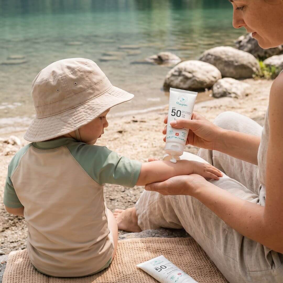 Crème Solaire SPF 50 Bébé &amp; Enfant | Minérale et Naturelle