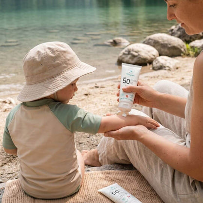 Crème Solaire SPF 50 Bébé &amp; Enfant | Minérale et Naturelle