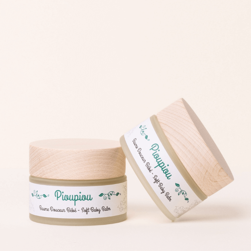 Baume Douceur Bébé, Pioupiou, Natural, Naturel, Bébé, Famille, Soins, tout-petits, skincare, irritation, peau sèche, little ones